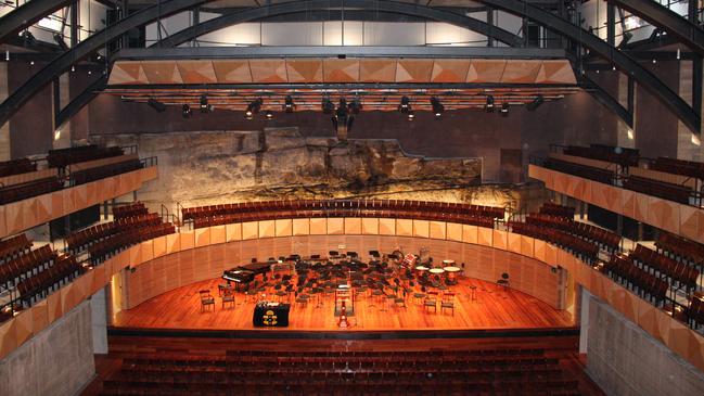 The new Assembly Hall at Sydney Grammar School. Picture: Paul Eichorn