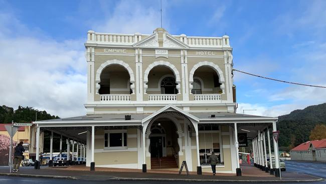 Empire Hotel, Queenstown, Tasmania. Photo: Supplied