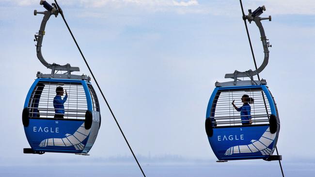 Arthurs Seat Eagle chairlift in Victoria. Picture: David Caird