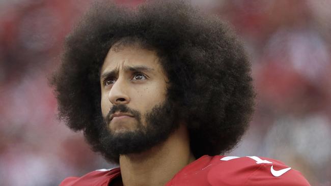 San Francisco 49ers quarterback Colin Kaepernick.