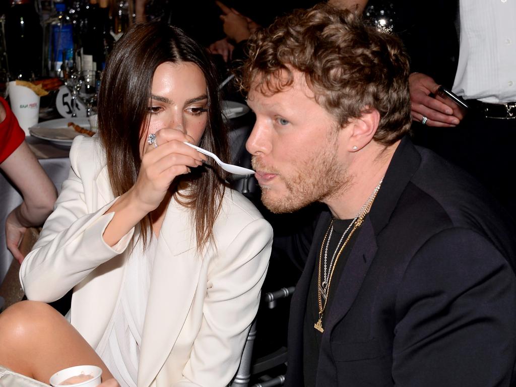 Emily Ratajkowski has given rare insight into her marriage to – and divorce from – film producer Sebastian Bear McClard. Picture: Andrew Toth/Getty Images for Kahala Brands