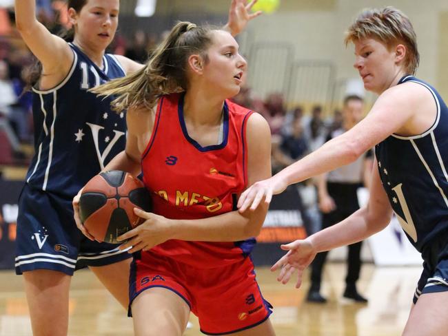 Borlase was a standout player at the recent U18 nationals, co-captaining the SA Metro side. Picture: Supplied, Sports In Focus