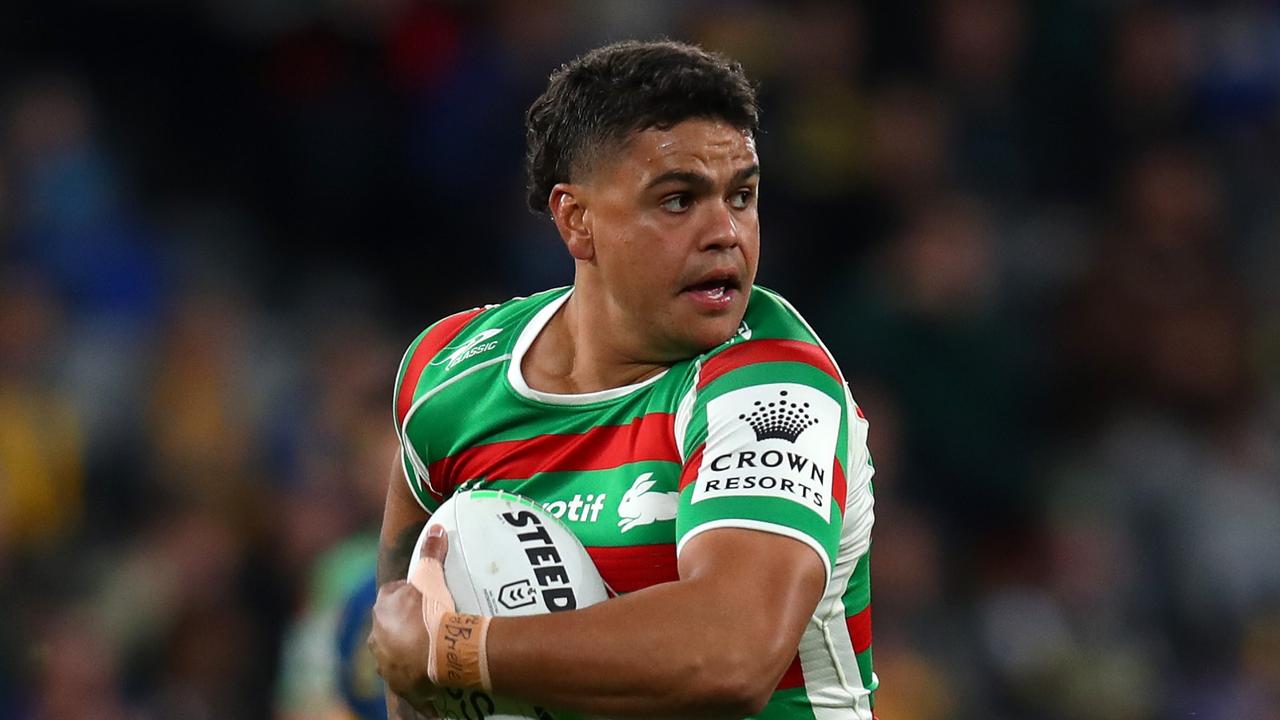 Latrell Mitchell has been named at fullback for the Rabbitohs. Picture: Jason McCawley/Getty Images