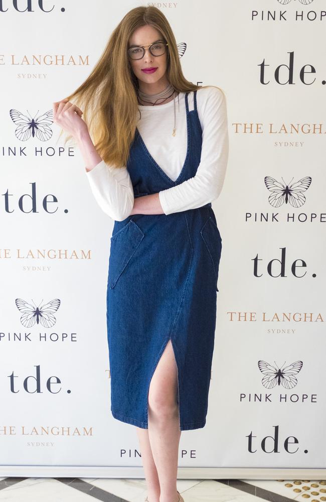 Robyn Lawley is the ambassador for Pink Hope Australia.