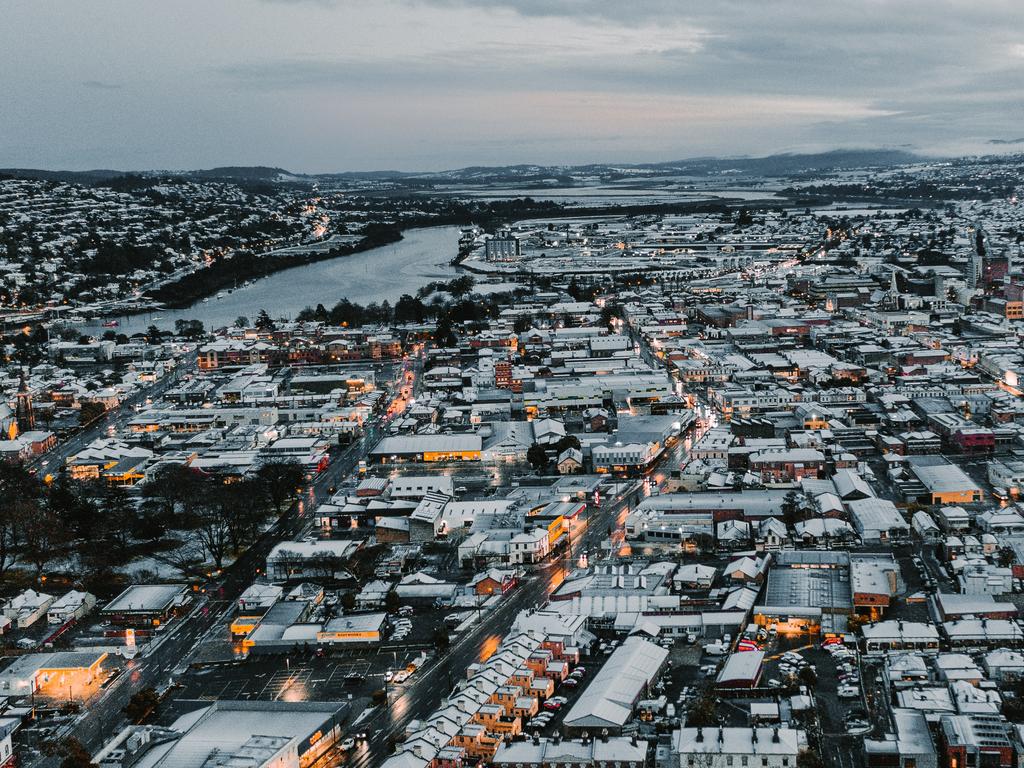 North Pole or Launceston? Picture: Cameron Jones/News.com.au Photo of the Week