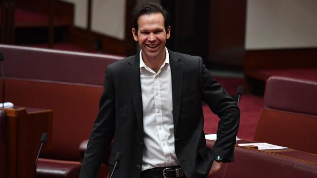 Matt Canavan has attacked Malcolm Turnbull’s net zero emissions target. Picture: Getty Images.