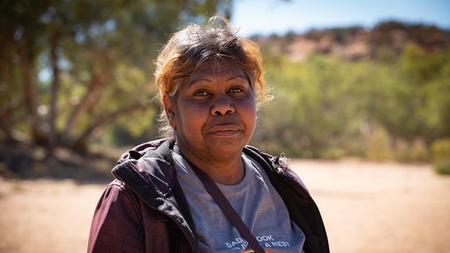 R Rubuntja was a staunch domestic violence advocate for Indigenous women and children in Alice Springs. Image used with permission of family. Picture: Supplied.