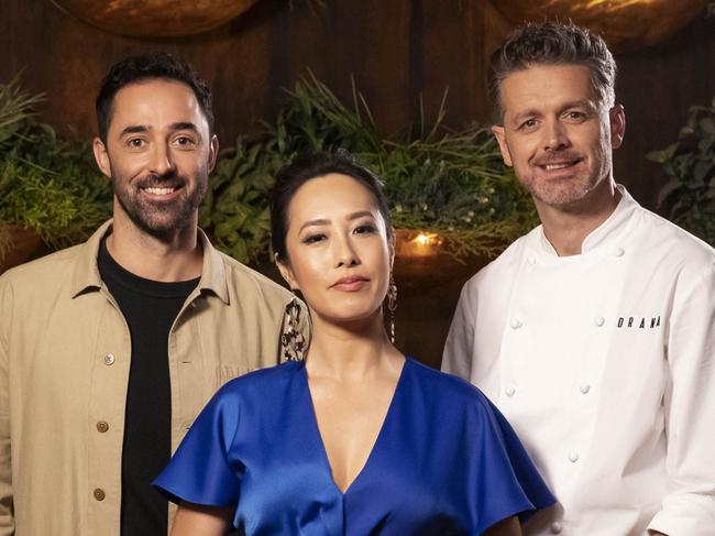 2020 Master chef judges, Melissa Long, Andy Allen and Jock Zonfrillo. Picture: Supplied