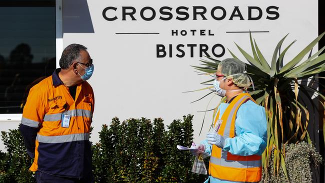 Crossroads Hotel.