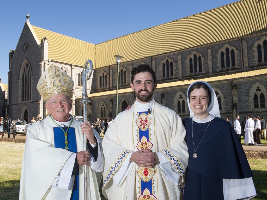 Ordination of Nathan Webb at St Pat's Cathedral. Saturday, June 25, 2022. Picture: Nev Madsen.