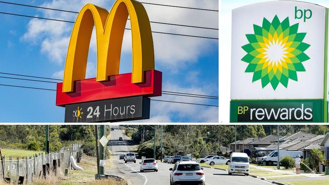 The $9m plans include a McDonalds, BP and childcare along Fifteenth Ave.