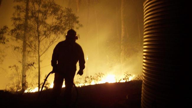 Volunteer control: Opposition leader Michael O'Brien has promised to free the CFA of all union control.