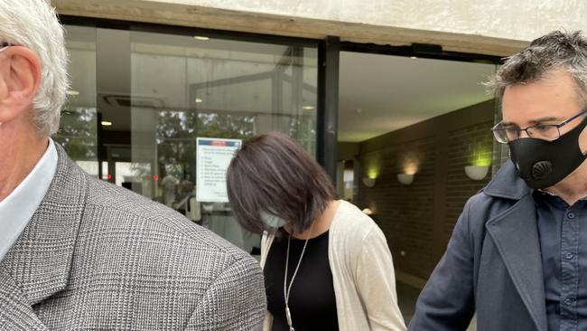 Lauren Russell, 42, made an application under the Mental Health Act to have a charge of supplying cannabis to students. Picture: Ashleigh Tullis