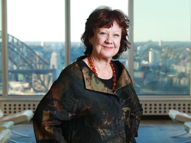 24/8/20: MP's new chairman Debra Hazelton, who has been on the AMP board since June 2019 and has more than 30 years' experience in the financial services sector she was promoted today following the resignation of David Murray. Pictured at AMP HQ at Circular Quay in Sydney. John Feder/The Australian.