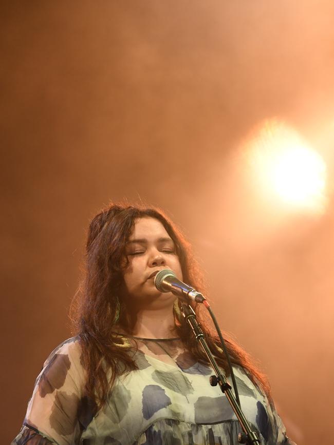 Bumpy performs at the 2022 National Indigenous Music Awards. Picture: (A)manda Parkinson