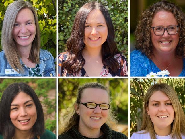 Some of SA's new preschool directors for 2024. Pictures: Supplied