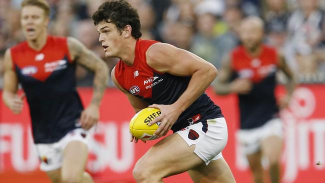 Angus Brayshaw managed only 10 games this year in a season ruined by injury and concussion issues. Picture: Michael Klein