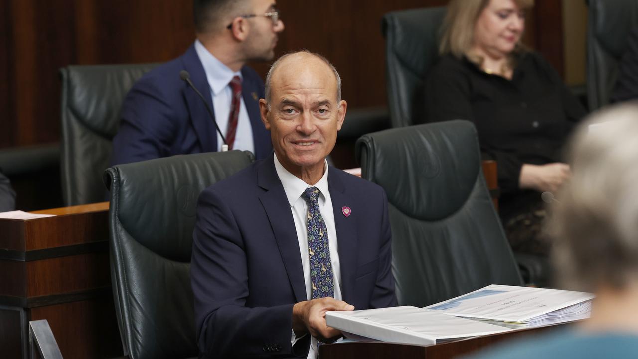 Minister Guy Barnett. House of Assembly question time returns in the Tasmanian parliament after the Winter break. Picture: Nikki Davis-Jones