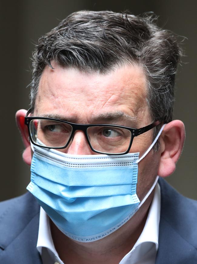 Former Victorian premier Daniel Andrews. Picture: NewsWire / David Crosling