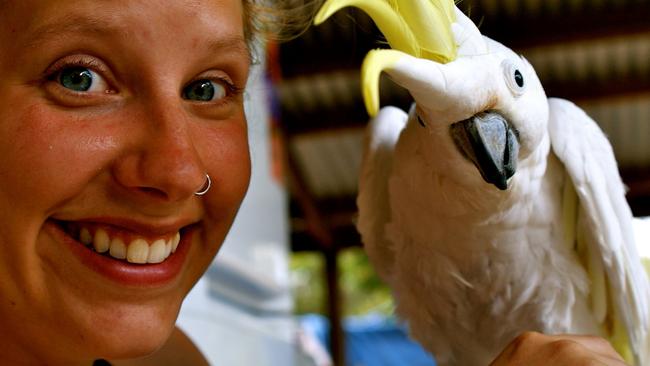 Tanja Ludwig tragically jumped to her death yesterday. Picture: Facebook