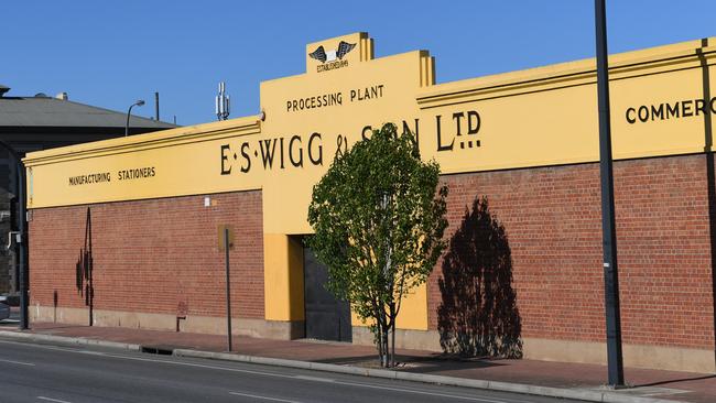 The former EG Wigg and Son factory at 79 Port Rd, Thebarton. Picture: Tricia Watkinson