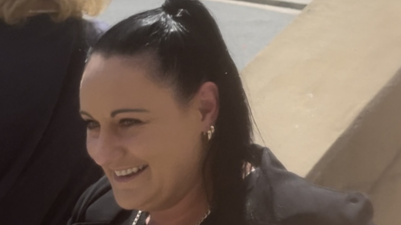 Kristy Lee Innes, 36, leaving Beenleigh District Court