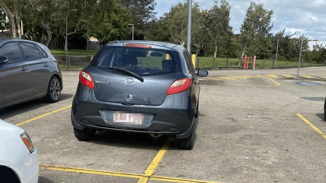 A submission to the Sh*t Parkers of Mackay Facebook group. Picture: Contributed