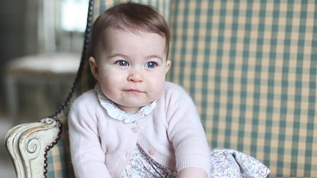 Supplied Editorial Princess Charlotte. Picture: Twitter/Kensington Palace