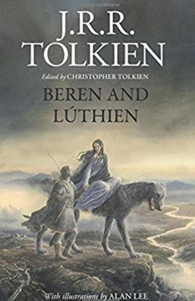 J.R.R. Tolkien's new book, Beren and Luthien. Picture: Amazon