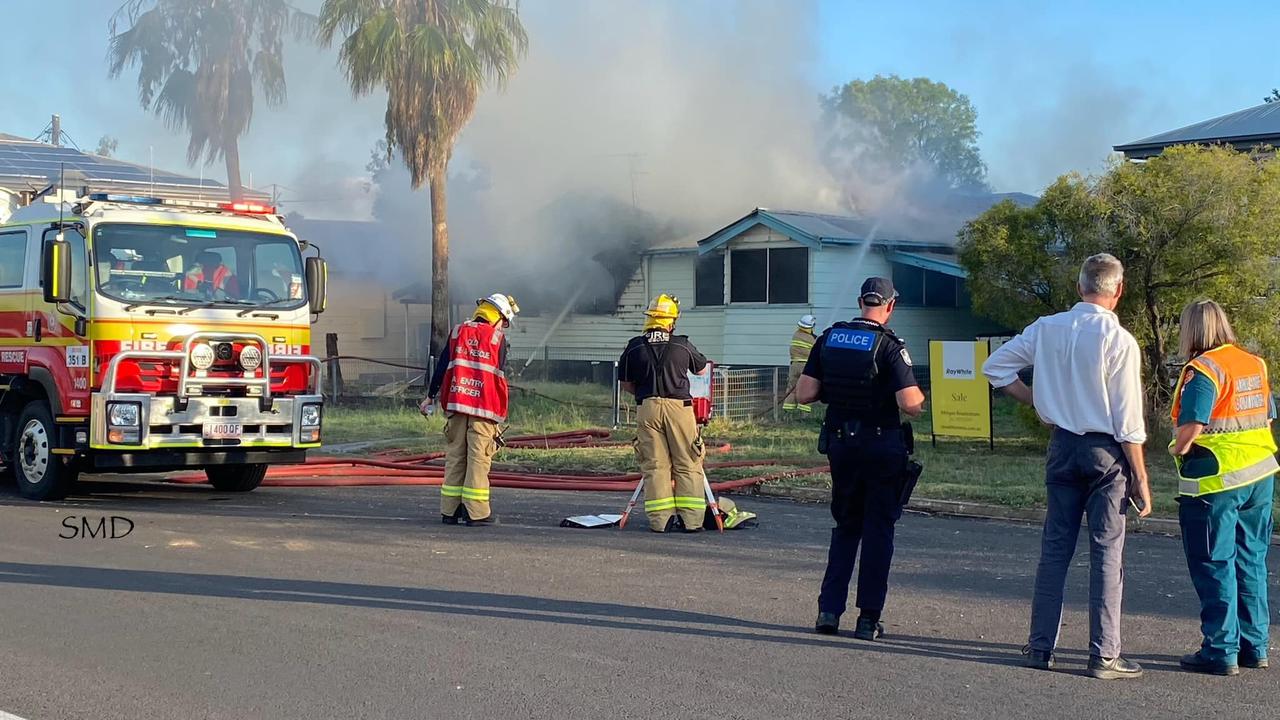 A Roma family is reeling after their Chrystal St Home was destroyed by fire on November 14. Photo supplied: Sally Douglas.