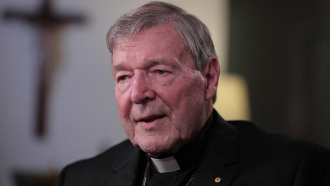 Cardinal George Pell. Picture: Sky News