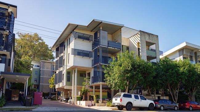 The entire School Street, Kelvin Grove complex is up for grabs. Picture: Ray White