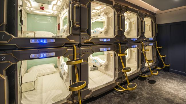 Sydney’s Capsule Hotel in George St launched last year