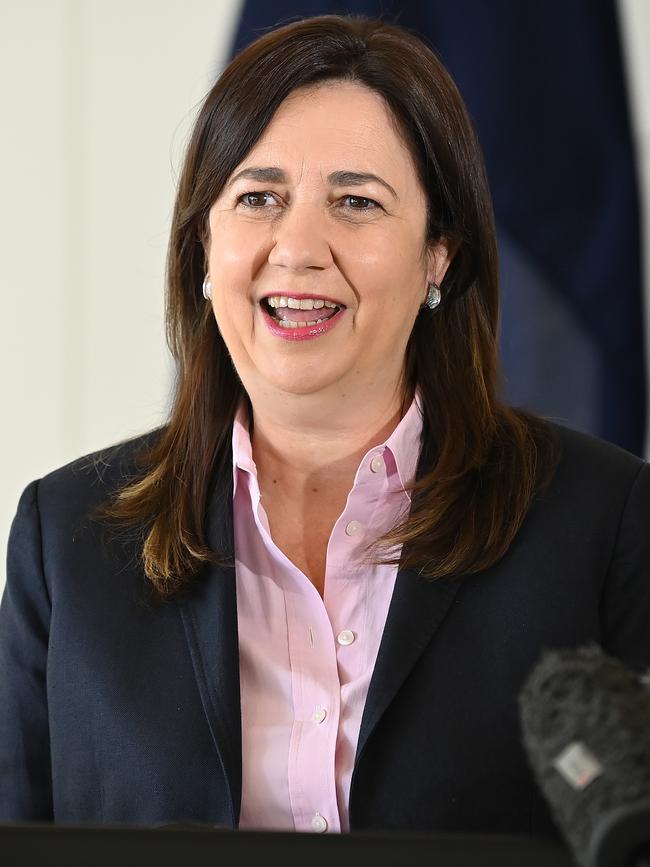 Queensland Premier Annastacia Palaszczuk.