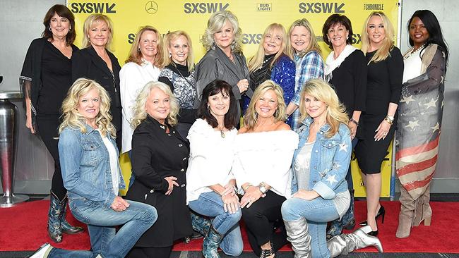 Former Dallas Cowboys Cheerleaders attend the “Daughters of the Sexual Revolution: The Untold Story of the Dallas Cowboys Cheerleaders” premiere.