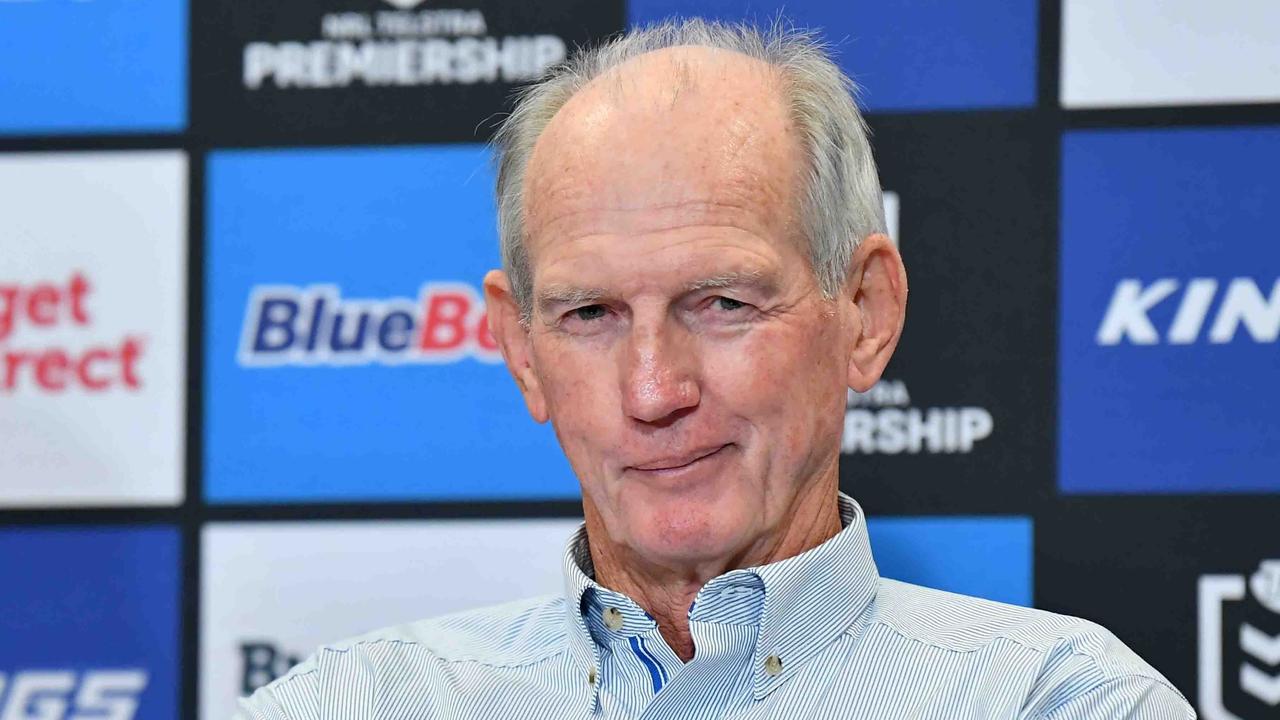 NRL:Roosters V Dolphins, Suncorp Stadium. Wayne Bennett. Picture: Patrick Woods.