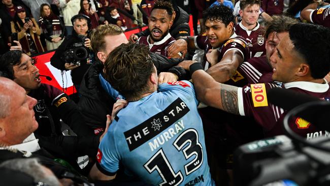 SOO 2024 RD03 Queensland v New South Wales - Cameron Murray, melee. Pictire: NRLPhotos