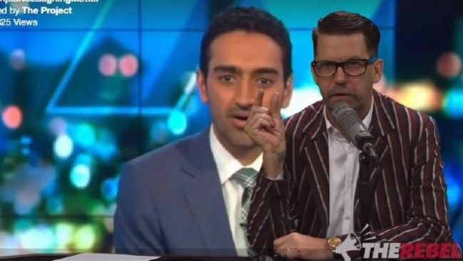 Gavin McInnes took aim at Waleed Aly’s critique of Trump and the media.