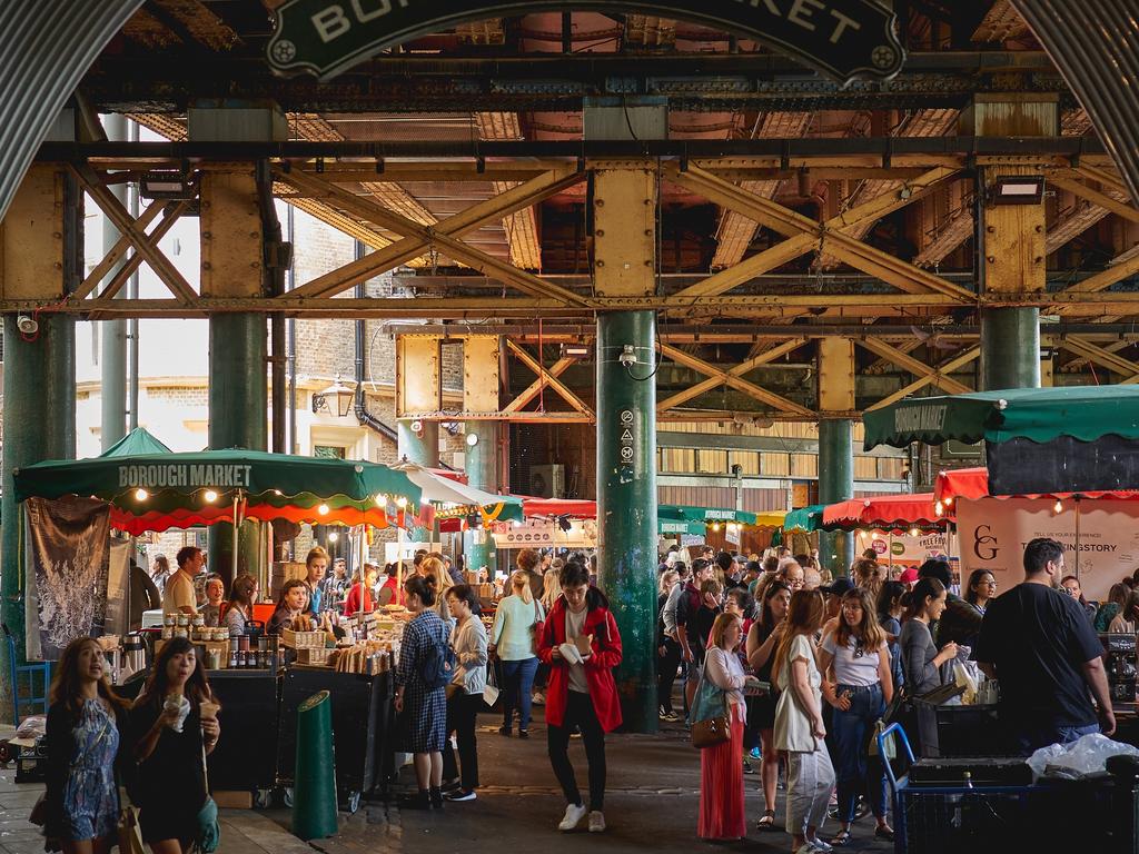 Opinion is divided in London’s Borough Market over Brexit, as it is everywhere else. Picture: Stock.