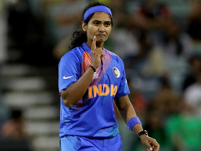 Pandey has returned to the Indian squad after it looked her career was over. Picture: AAP Image/Richard Wainwright