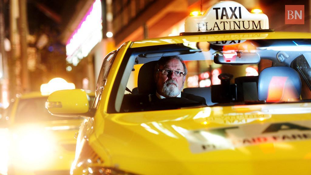 The taxi tax landing on your lap