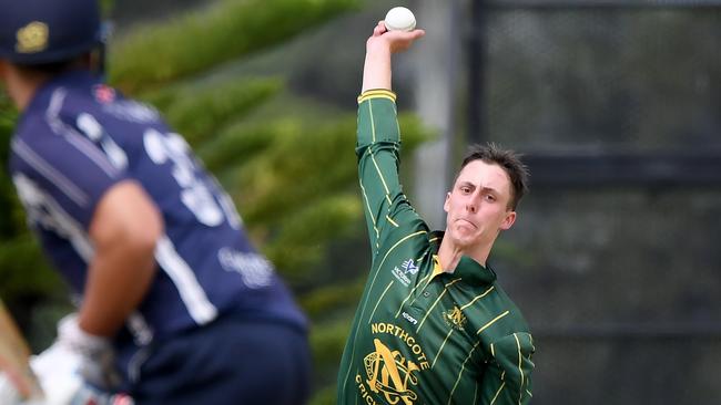 Daniel Lalor in action for Northcote against Carlton. Picture: Andy Brownbill