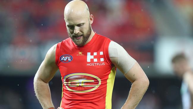 Gary Ablett is interested in joining Geelong at the end of the season. Picture: Getty Images