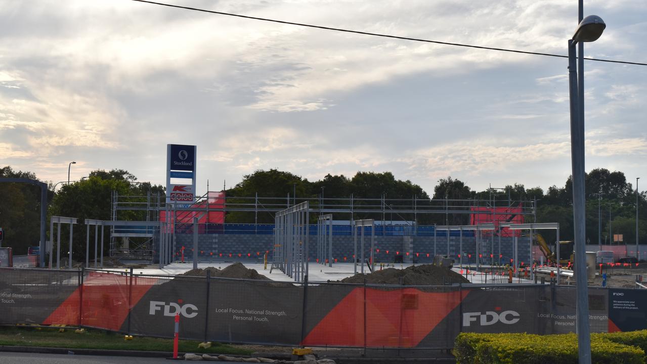 Green Leaves Early Learning child care centre under construction in October.