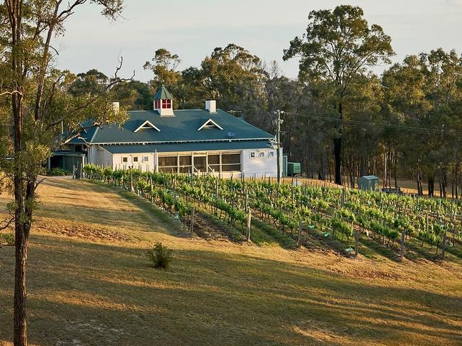 Wandin Estate in The Hunter, where the nuptials took place. Picture: Supplied