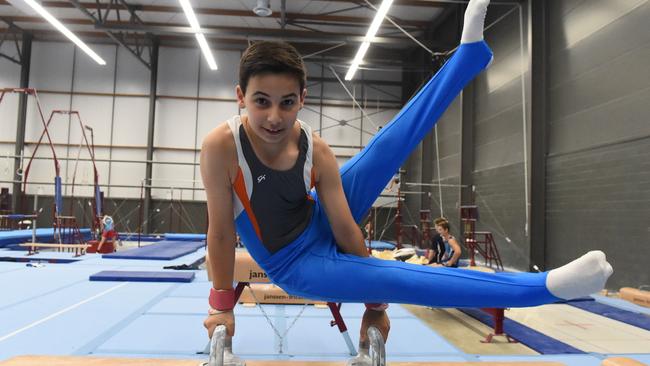 JSS nominee Adrian Borazio, 11 of Glenwood, is a talented gymnast.