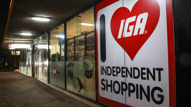 IGA grew its following, particularly during the worst of the pandemic, and has retained the bulk of those customers. Picture: Ian Currie