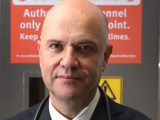 New Chief Health Officer Dr John Gerrard, at Gold Coast University Hospital. Picture Glenn Hampson