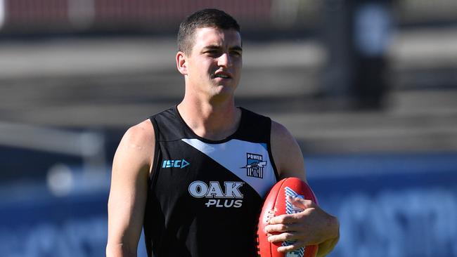 Tom Rockliff is a sought-after player after his Round 1 heroics. Picture: David Mariuz.