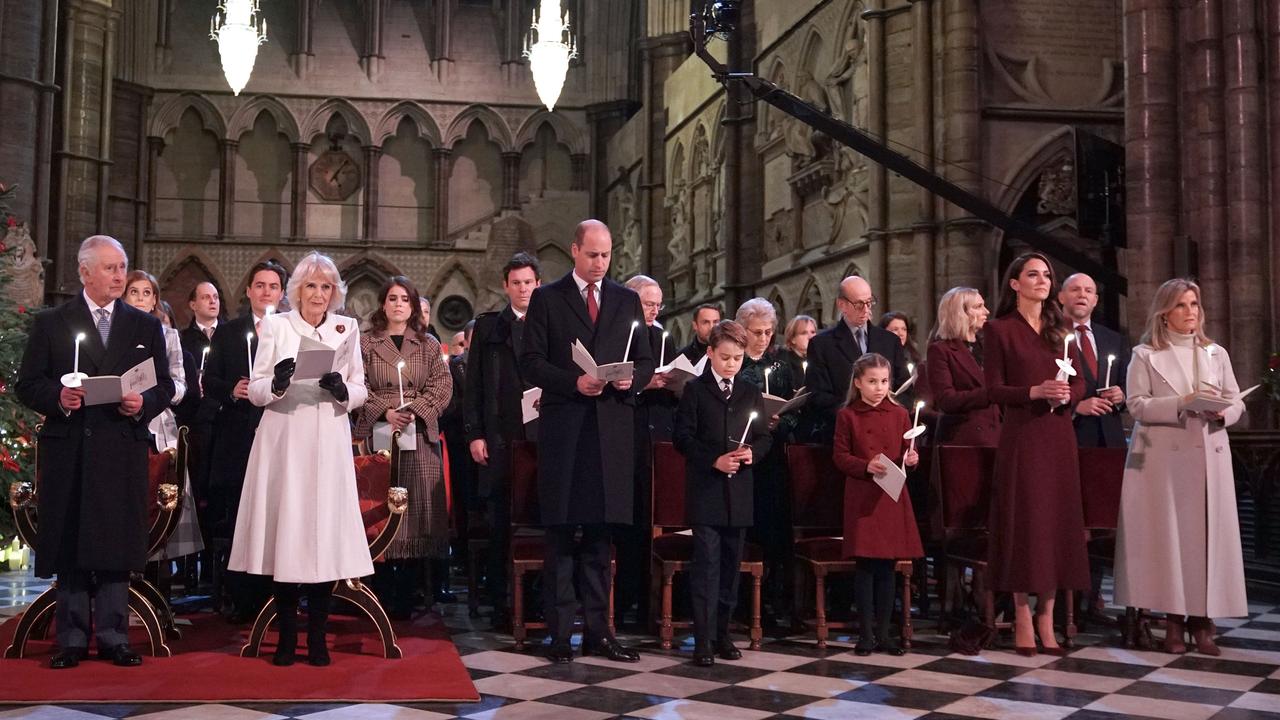 Kate Middleton had a lot of support from the royals at this year’s concert which took place 12 hours after Harry &amp; Meghan aired. Picture: Yui Mok/Getty Images